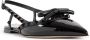 Valentino Garavani Loafers Rockstud Bow T.05 Ballerina in zwart - Thumbnail 1