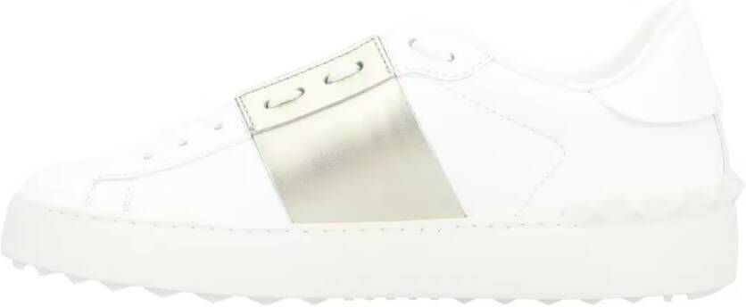 Valentino Garavani Low-Top Sneakers Open Sneakers in wit