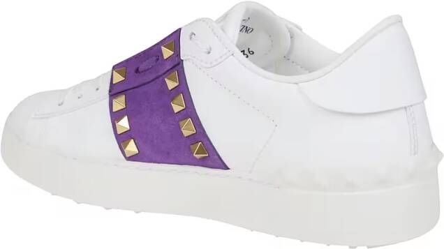 Valentino Garavani Low-Top Sneakers Rockstud Untitled Sneaker in wit