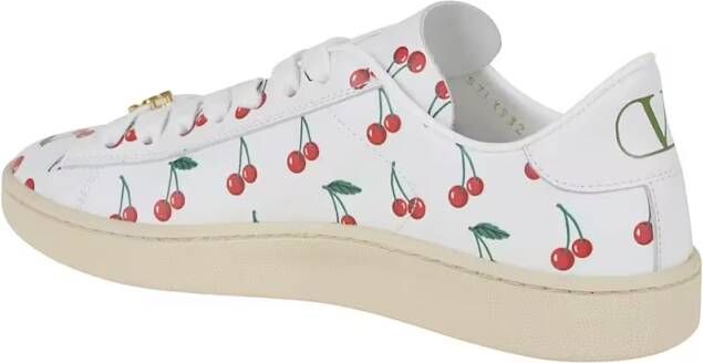 Valentino Garavani Low-Top Sneakers Royco Sneaker In Soft Nappa Calfskin in wit