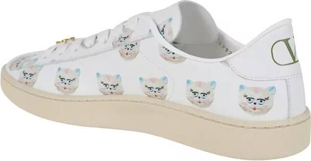 Valentino Garavani Low-Top Sneakers Royco Sneaker In Soft Nappa Calfskin in wit