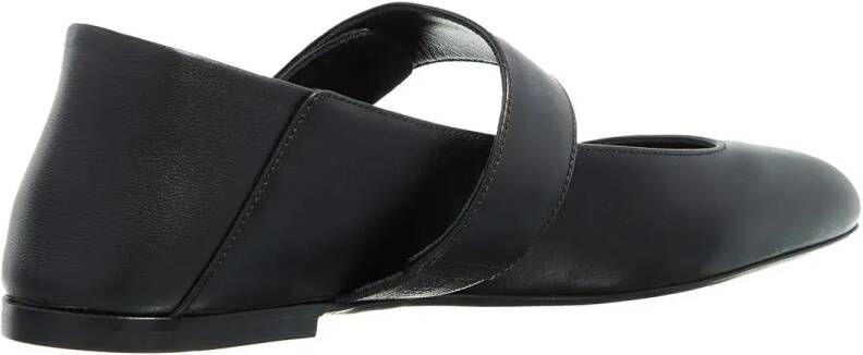 Valentino Garavani Mary-Jane Vlogo Locker Ballerina in zwart