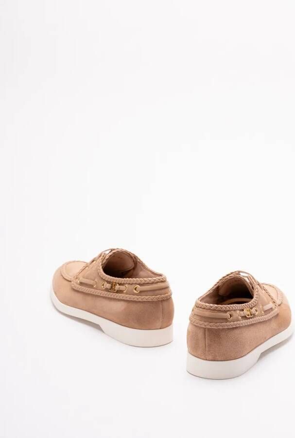 Valentino Garavani ` Palm Avenue` Boat Shoes in bruin