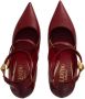 Valentino Garavani Pumps & high heels Ankle Strap High Heels in rood - Thumbnail 2