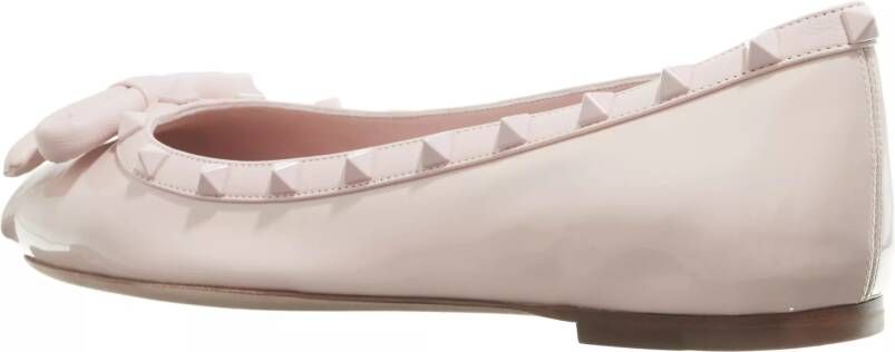 Valentino Garavani Pumps & high heels Ballerina Rockstud in poeder roze