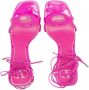 Valentino Garavani Pumps & high heels Sandals Chain 1967 Calfskin in roze - Thumbnail 2