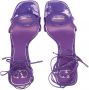 Valentino Garavani Pumps & high heels Sandals Chain 1967 Calfskin in paars - Thumbnail 1