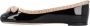 Valentino Garavani Rockstud Patent Leather Ballerina in zwart - Thumbnail 1