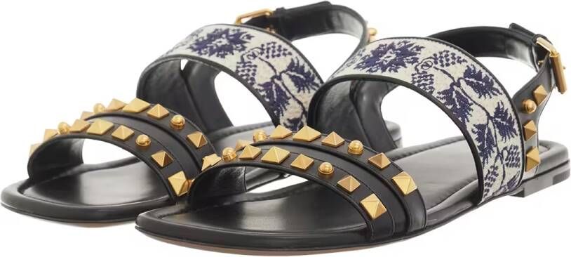 Valentino Garavani Sandalen County Sandal in zwart