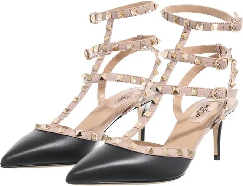 Valentino Garavani Sandalen met hak Ankle Strap in poeder roze