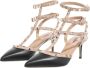 Valentino Garavani Sandalen met hak Ankle Strap in poeder roze - Thumbnail 1