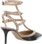 Valentino Garavani Sandalen met hak Ankle Strap in poeder roze - Thumbnail 1