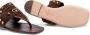 Valentino Garavani Sandalen Plaster Caster Flip Flops With Gold Accents And Op in bruin - Thumbnail 1