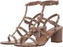 Valentino Garavani Sandalen Rockstud Sandals in beige - Thumbnail 1