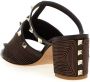 Valentino Garavani Sandalen 'Rockstud' Sandals in bruin - Thumbnail 1