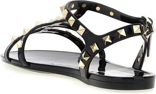 Valentino Garavani Sandalen 'Rockstud' Sandals in zwart