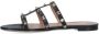 Valentino Garavani Sandalen "Rockstud" Slide Sandals Black in zwart - Thumbnail 1