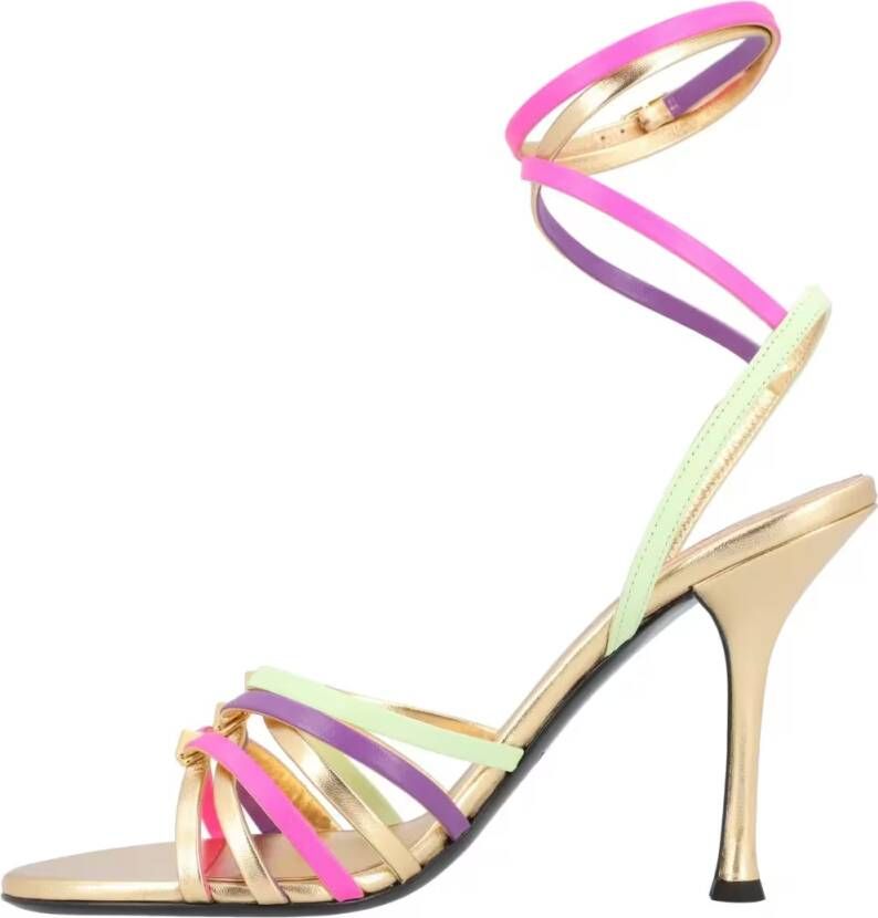 Valentino Garavani Sandalen Rockstud Strappy Sandals in meerkleurig