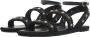 Valentino Garavani Sandalen Rockstud Torchon Sandal in zwart - Thumbnail 1