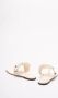Valentino Garavani Sandalen `Vg Plaster Caster` Thong Sandals in beige - Thumbnail 1