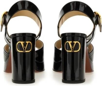 Valentino Garavani Sandalen "Vlogo Signature" Décolleté in zwart