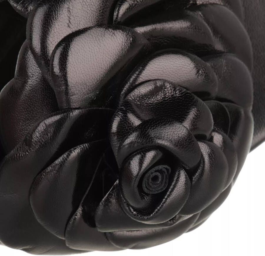 Valentino Garavani Slippers Atelier Flat Sandals Leather in zwart