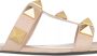 Valentino Garavani Slippers Roman Stud Slide Sandals in beige - Thumbnail 1