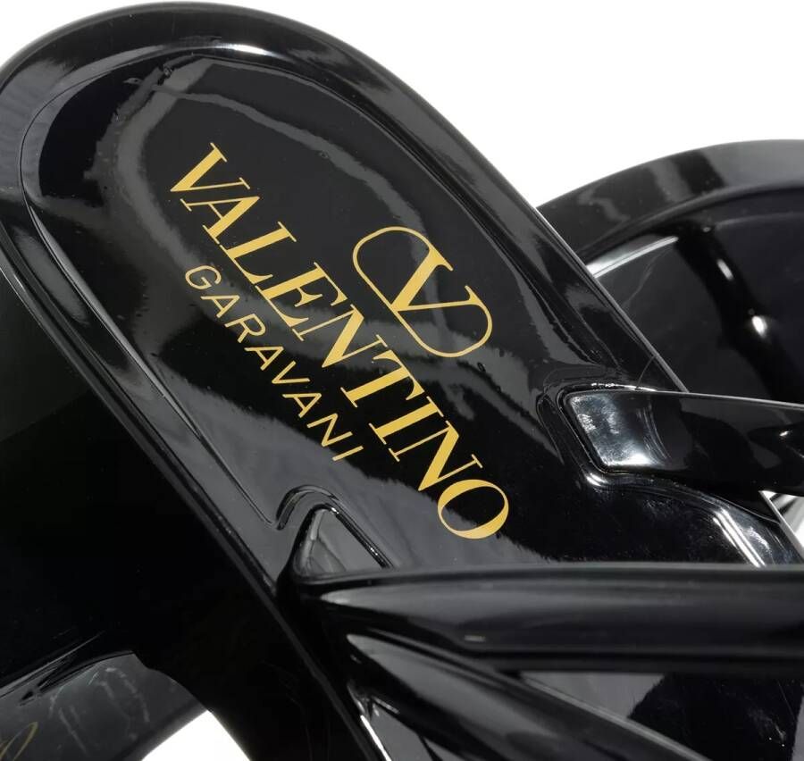 Valentino Garavani Slippers Thong Summer Vlogo Signature in zwart