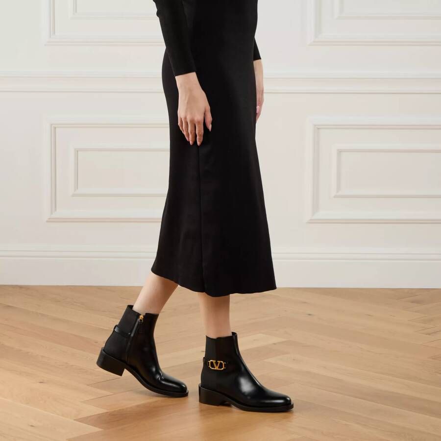 Valentino Garavani Sneakers Ankle Boots in zwart