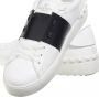 Valentino Garavani Witte open sneakers met rubberen stud detail White Dames - Thumbnail 2