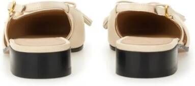 Valentino Garavani "Valet Du Roi" Ballerina Slingback in beige