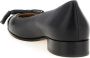 Valentino Garavani 'Valet Du Roi' Ballet Flats in zwart - Thumbnail 1