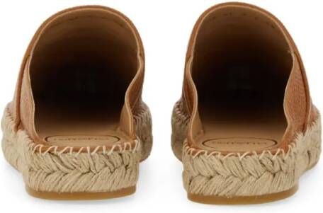 Valentino Garavani "Vlogo Signature" Mule in bruin