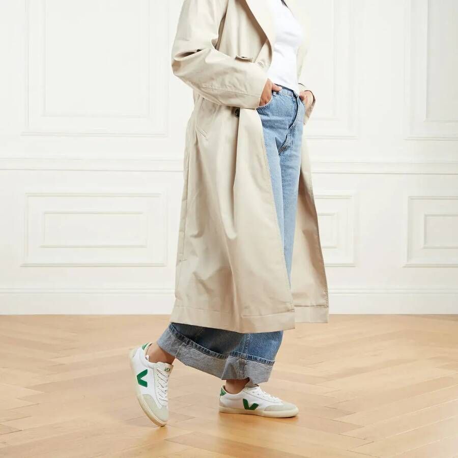 Veja Low-Top Sneakers Volley in groen