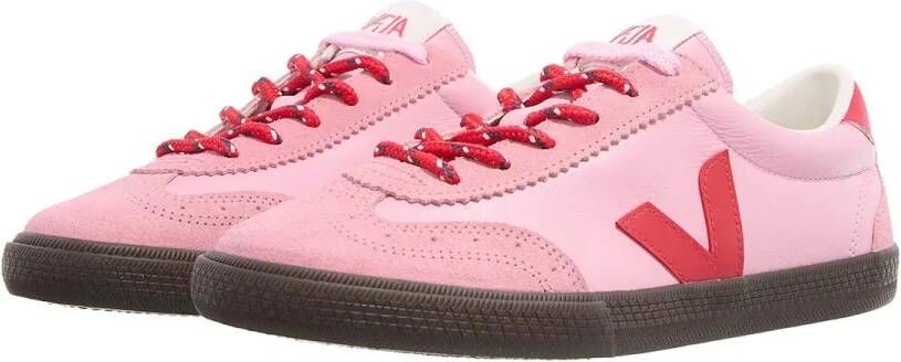 Veja Low-Top Sneakers Volley in poeder roze