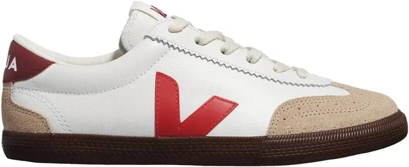 VEJA Lage Sneakers Dames Volley Maat: 36 Materiaal: Leer Kleur: Wit - Foto 5