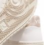 Veja V-10 Chromefree Leather Sneakers Wit Platine Vx0502935 White - Thumbnail 6