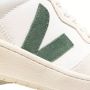 Veja Minimalistische Leren Sneakers in Wit Groen White - Thumbnail 3