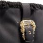 Versace Jeans Couture Zwarte Enkellaarsjes voor Dames Black Dames - Thumbnail 1