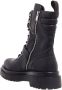 Versace Jeans Couture Zwarte Enkellaarsjes voor Dames met 5 cm Hak Black Dames - Thumbnail 2