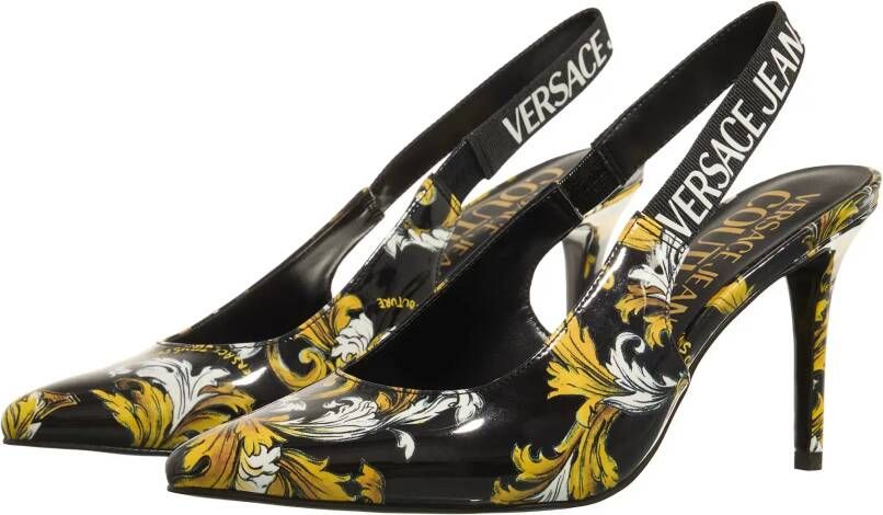Versace Jeans Couture Hoge hakken Fondo Scarlett Dis. S52 in geel