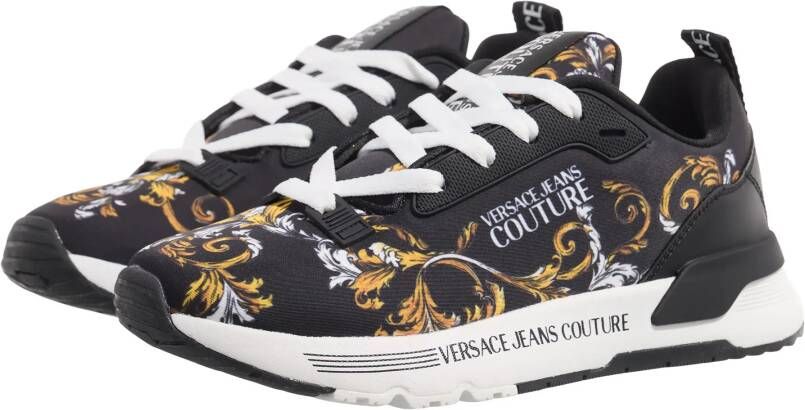 Versace Jeans Couture Low-Top Sneakers Fondo Dynamic Dis. Saa in zwart