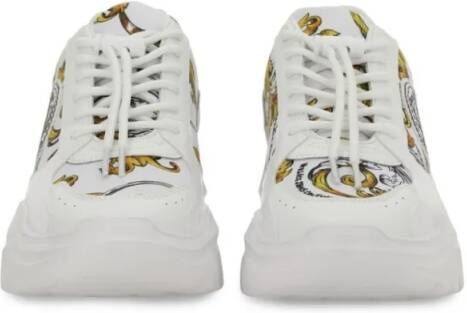 Versace Jeans Couture Low-Top Sneakers Speedtrack Bottom Sneaker in wit