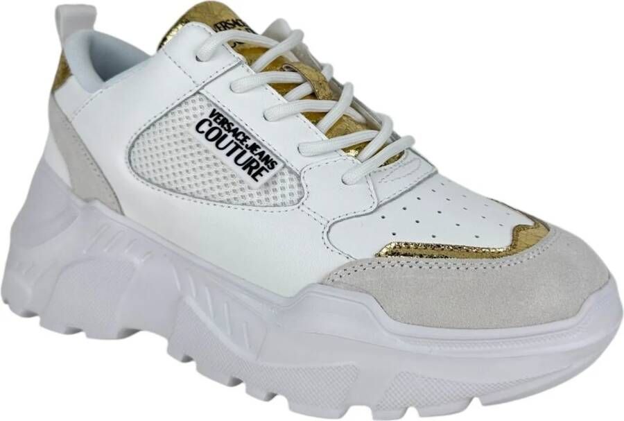 Versace Jeans Couture Low-Top Sneakers Dames Sneaker in wit