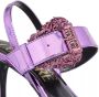 Versace Jeans Couture Paarse Sandalen Stijlvol Ontwerp Purple Dames - Thumbnail 1