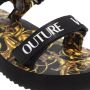 Versace Jeans Couture Fondo Miami Dis. 36 Dames Sandalen Zwart - Thumbnail 2