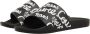 Versace Jeans Couture Slippers & Mules Fondo Shelly Dis. Sq1 in wit - Thumbnail 4