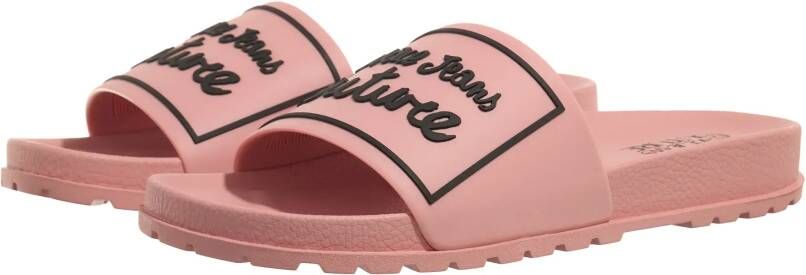 Versace Jeans Couture Slippers & Mules Fondo Shelly Dis. Sq2 in poeder roze
