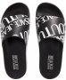 Versace Jeans Couture Stijlvolle Unisex Versace Ciabatta Sliders Black Dames - Thumbnail 2