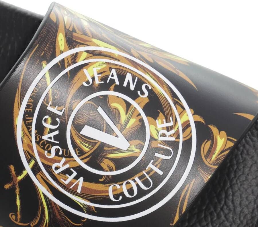 Versace Jeans Couture Slippers Pool Slides in meerkleurig